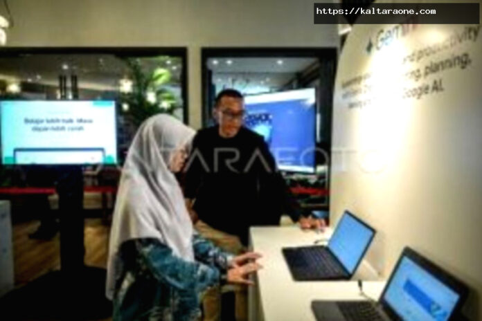 Wamendiktisaintek Stella Christie berbicara mengenai risiko penggunaan AI berlebihan bagi pelajar