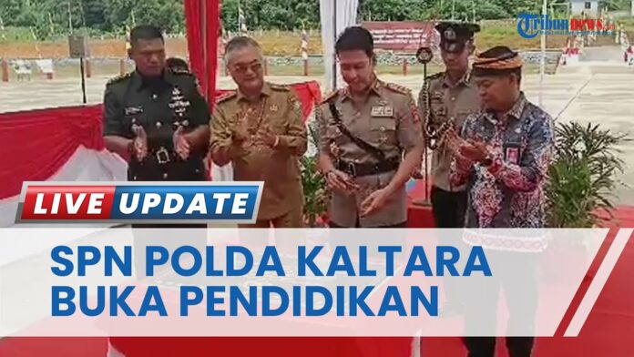Kapolda Kalimantan Utara Irjen Pol Daniel Adityajaya memberikan arahan kepada tenaga pendidik di SPN Polda Kaltara.